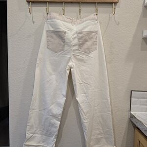 Stylish White and Beige Pants